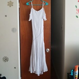 White Boho Dress
